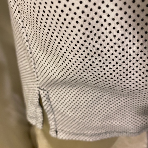 Tank Top Ladies Liz Claiborne L Sleeveless Blk&Wht - Picture 3 of 5